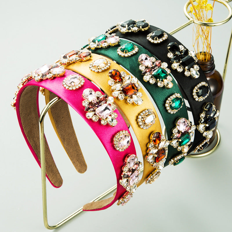 Diamond Flower Headband