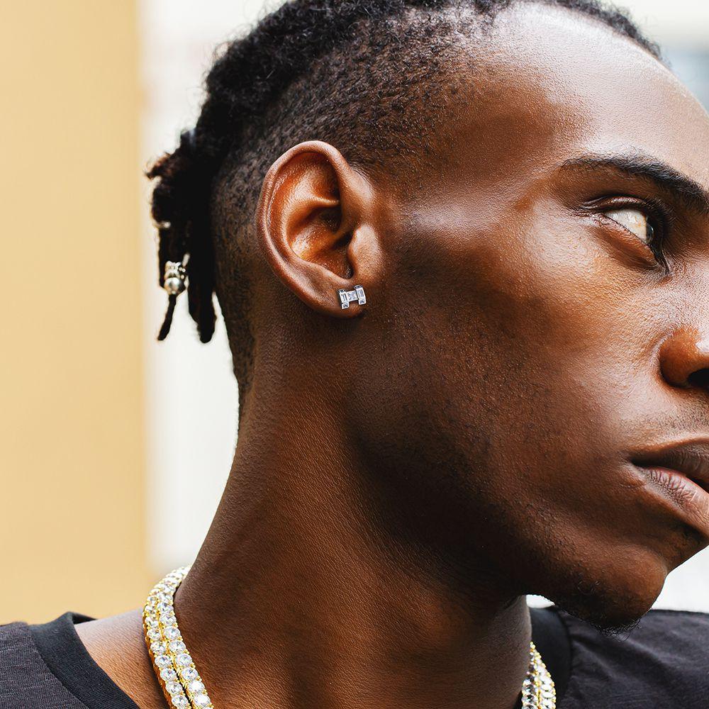 Ear Studs Big Earrings For Guys Big Diamond Earrings Men Diamond