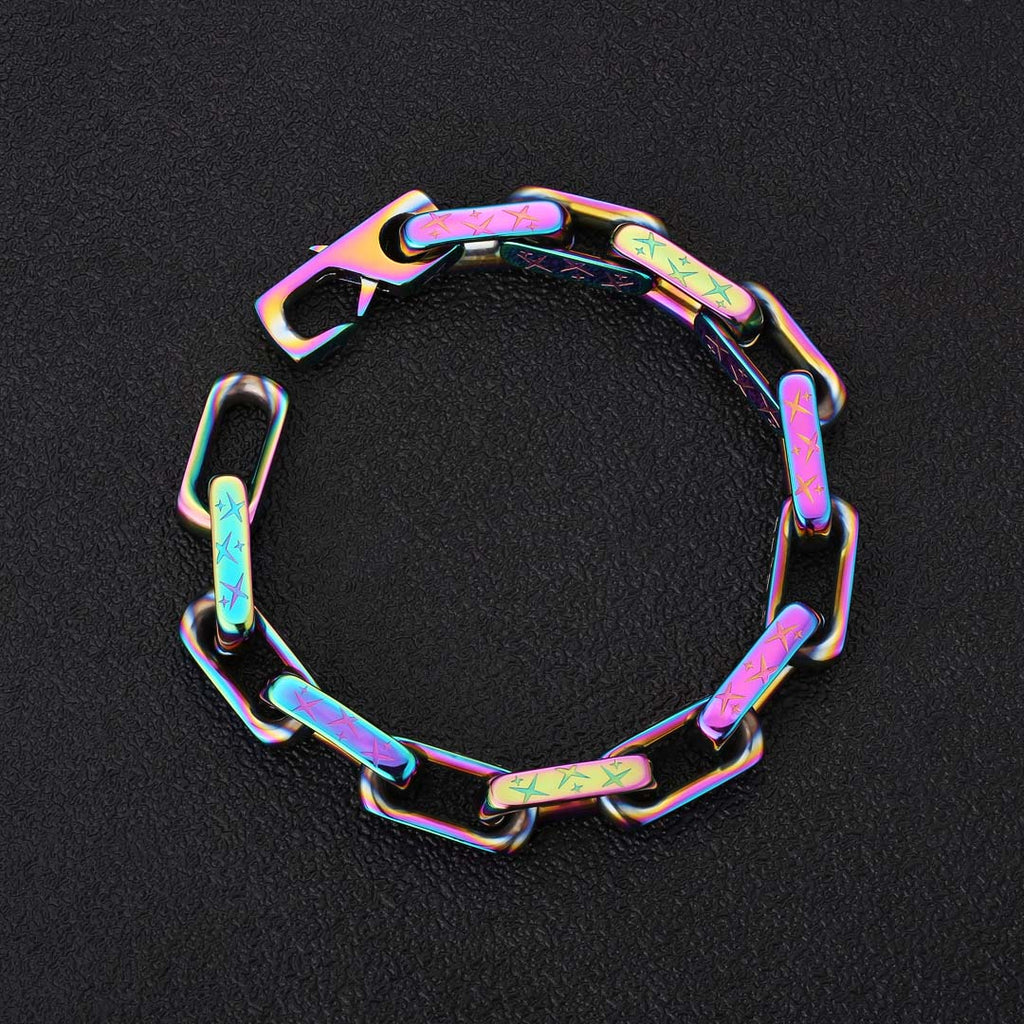 Louis Vuitton Chain Bracelet Monogram Rainbow