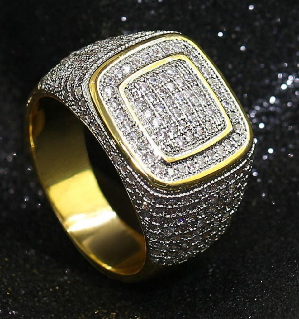 14K Gold Square