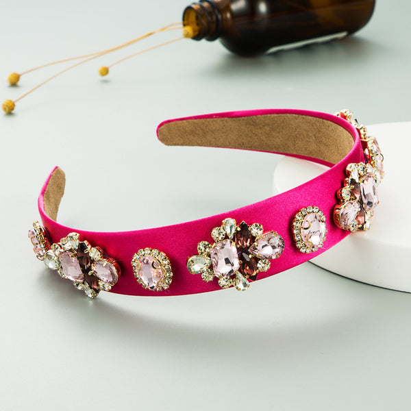 Diamond Flower Headband